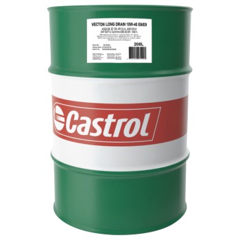 Castrol Vecton Long Drain 10W-40 E6/E9 Engine Oil 208L - 3415493